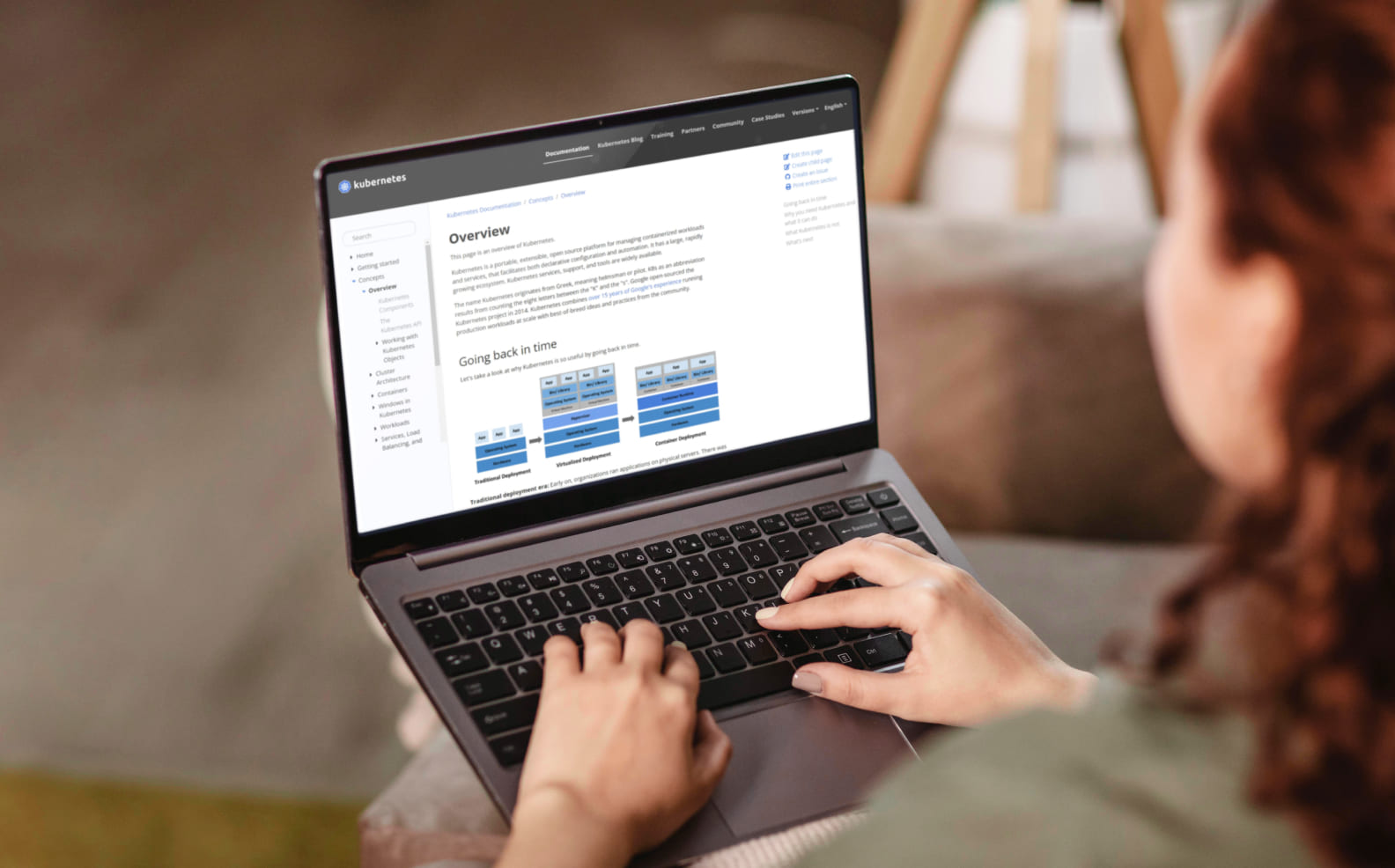 How security is implemented in Kubernetes