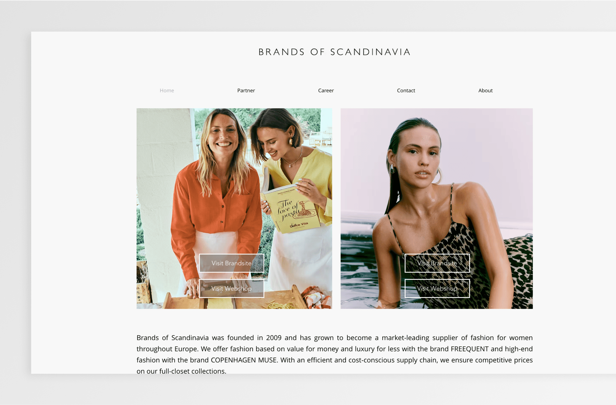 Back office synchronization for Brands of Scandinavia Back office synchronization for Brands of Scandinavia