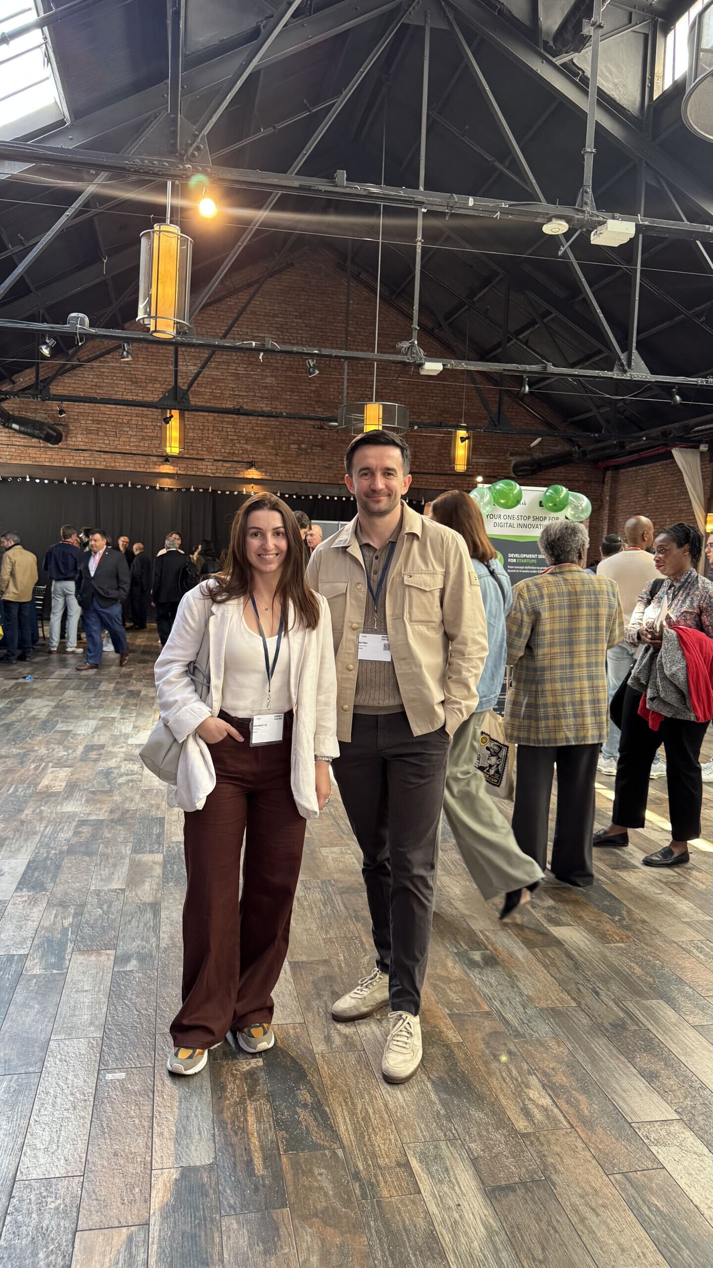 Reenbit team CEO Igor Tabas & VP of Growth Julia Stoliarchuk